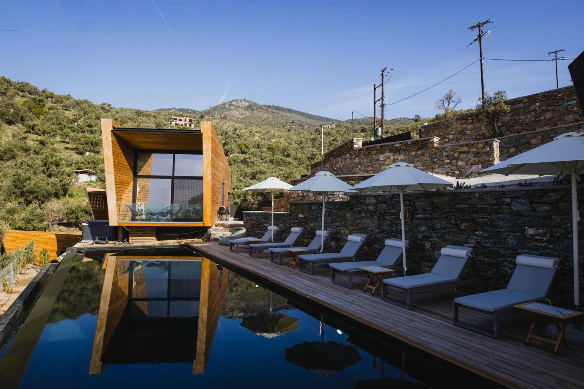 Five Olive Dream Trip Vila Plomari Exterior foto